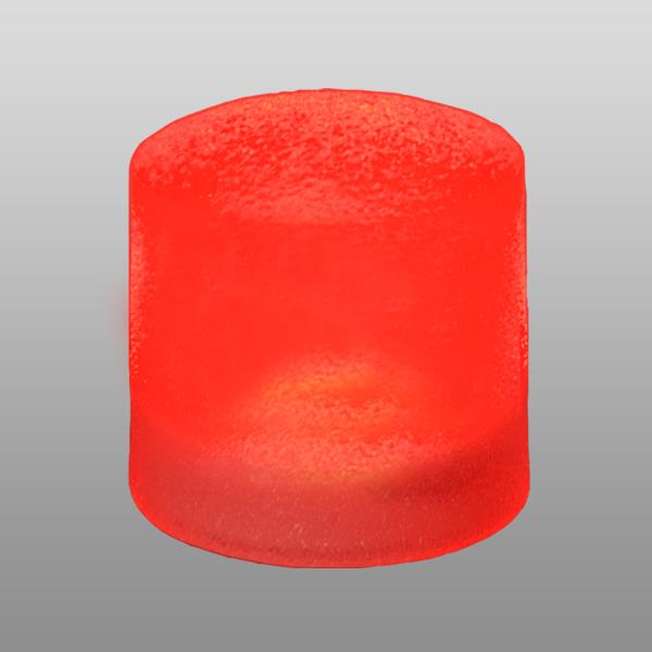 Zápustné svítidlo Spot  průměr 7,8 cm, červené