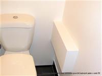Renovace jádra Koubek - Detail zrenovované umakartové toalety bytového panelákového jádra